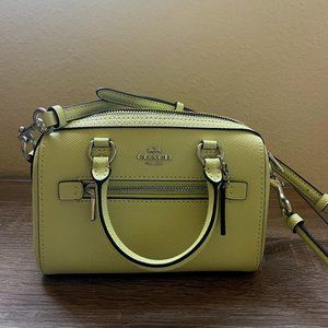Neon Green Nano Coach Bag